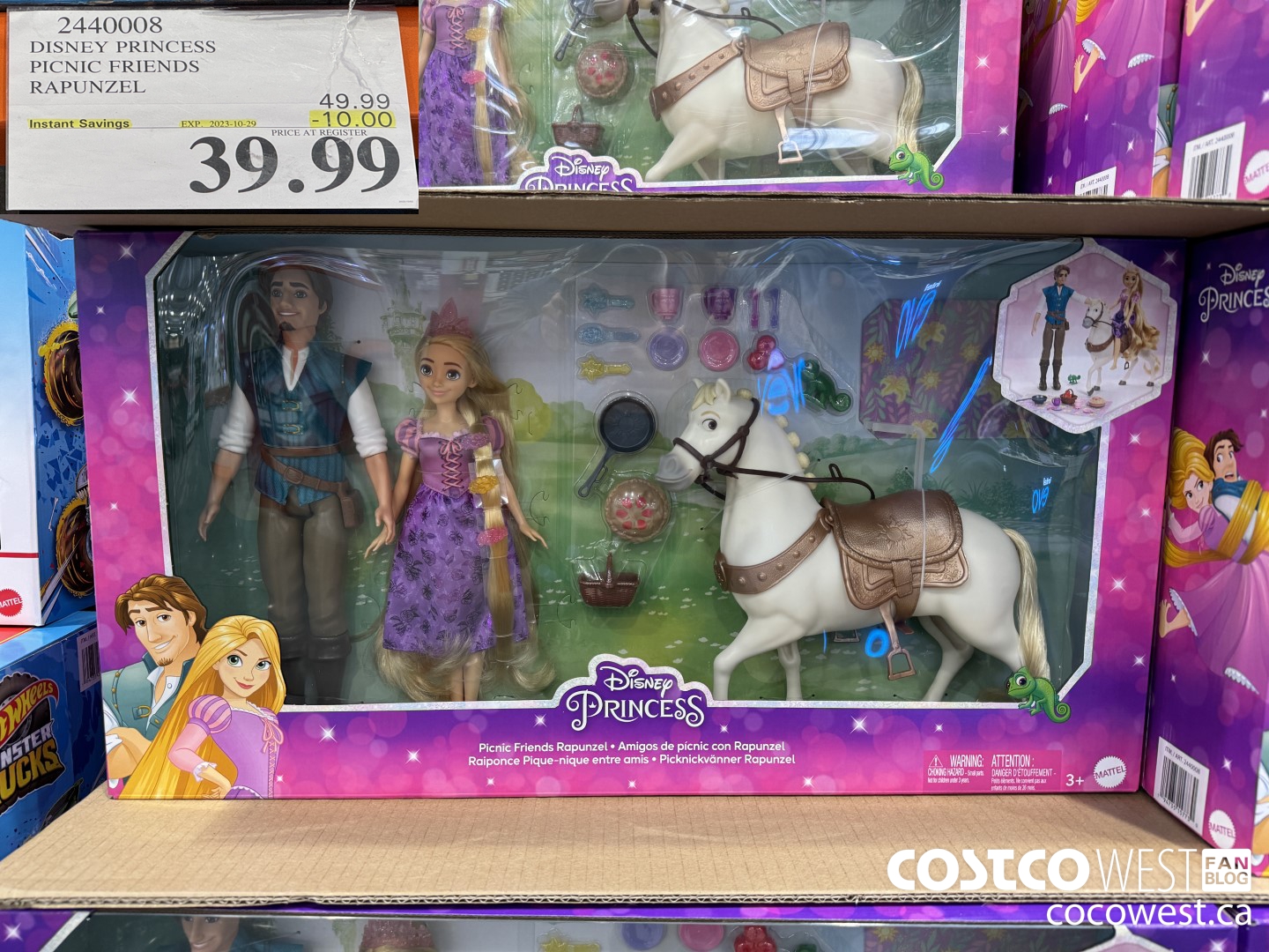 2440008 DISNEY PRINCESS PICNIC FRIENDS RAPUNZEL ($10.00 INSTANT SAVINGS EXPIRES ON 2023-10-29) $39.99