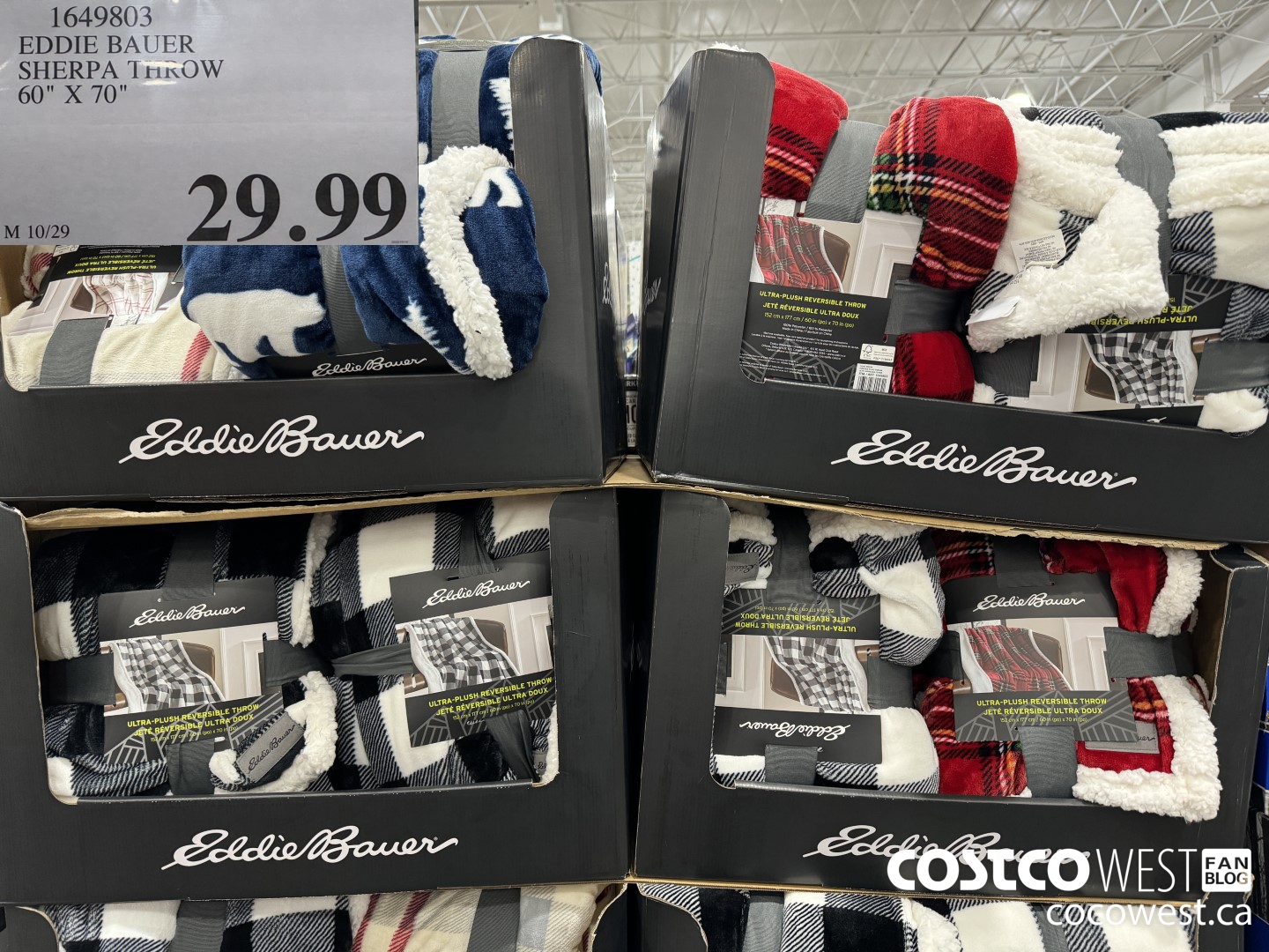 Eddie bauer best sale down blanket costco