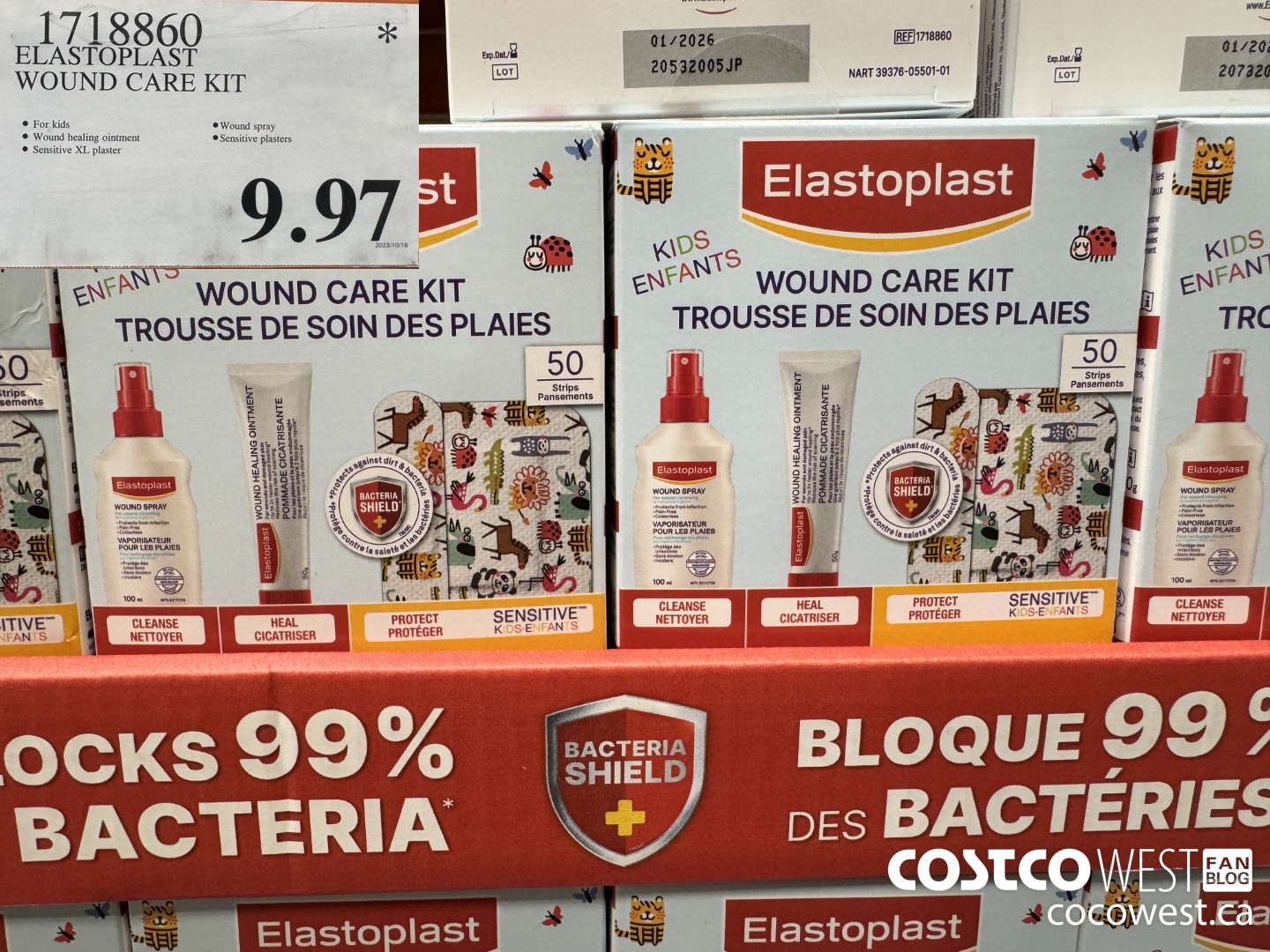 1718860 ELASTOPLAST WOUND CARE KIT $9.97