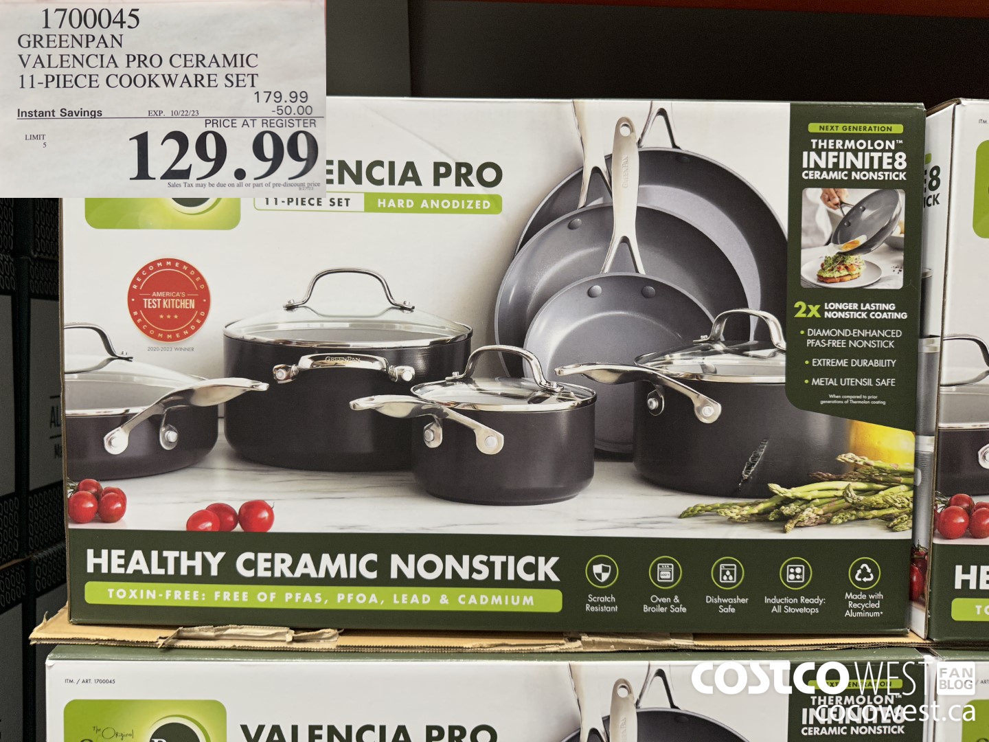 GREENPAN VALENCIA PRO CERAMIC 11PIECE COOKWARE SET 20231019 142144 