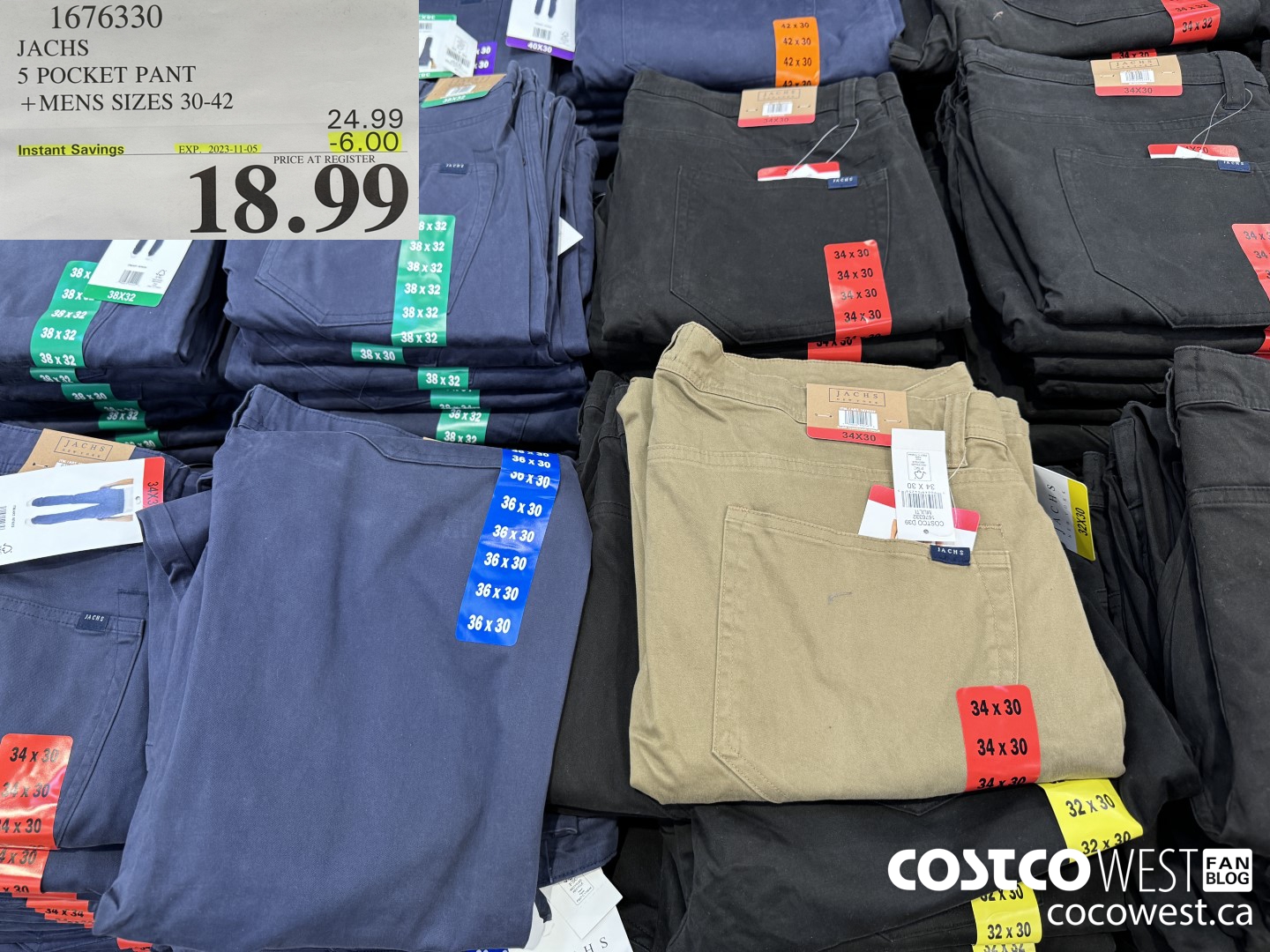 Costco: Banana Republic Men's 5 Pocket Pant - $18.99