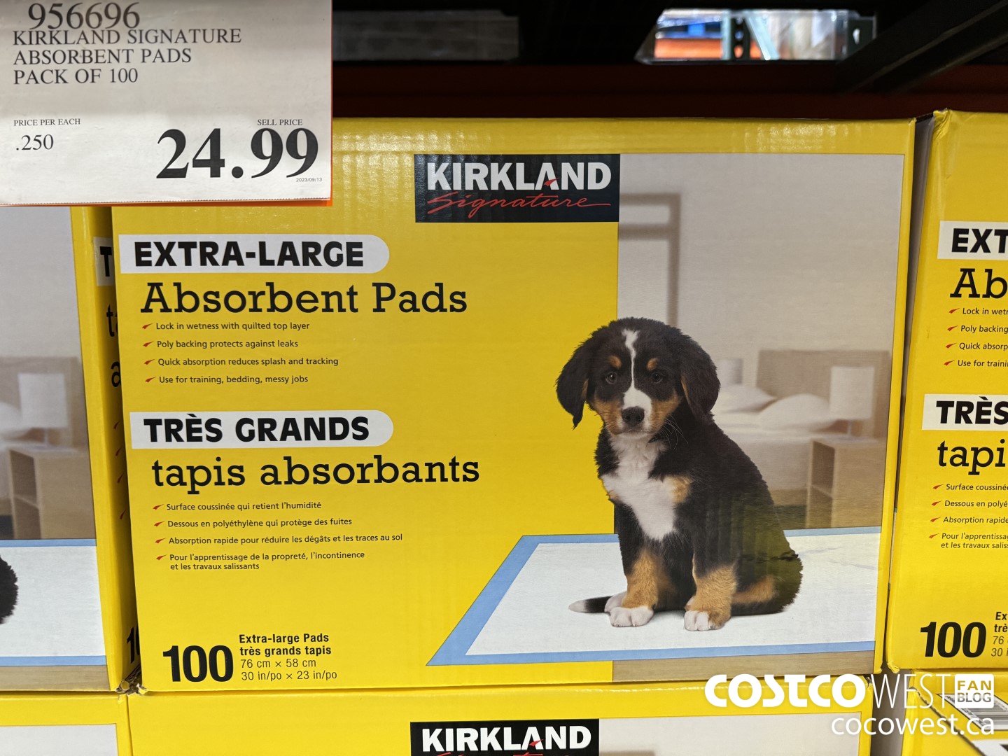 Costco deals dog pads