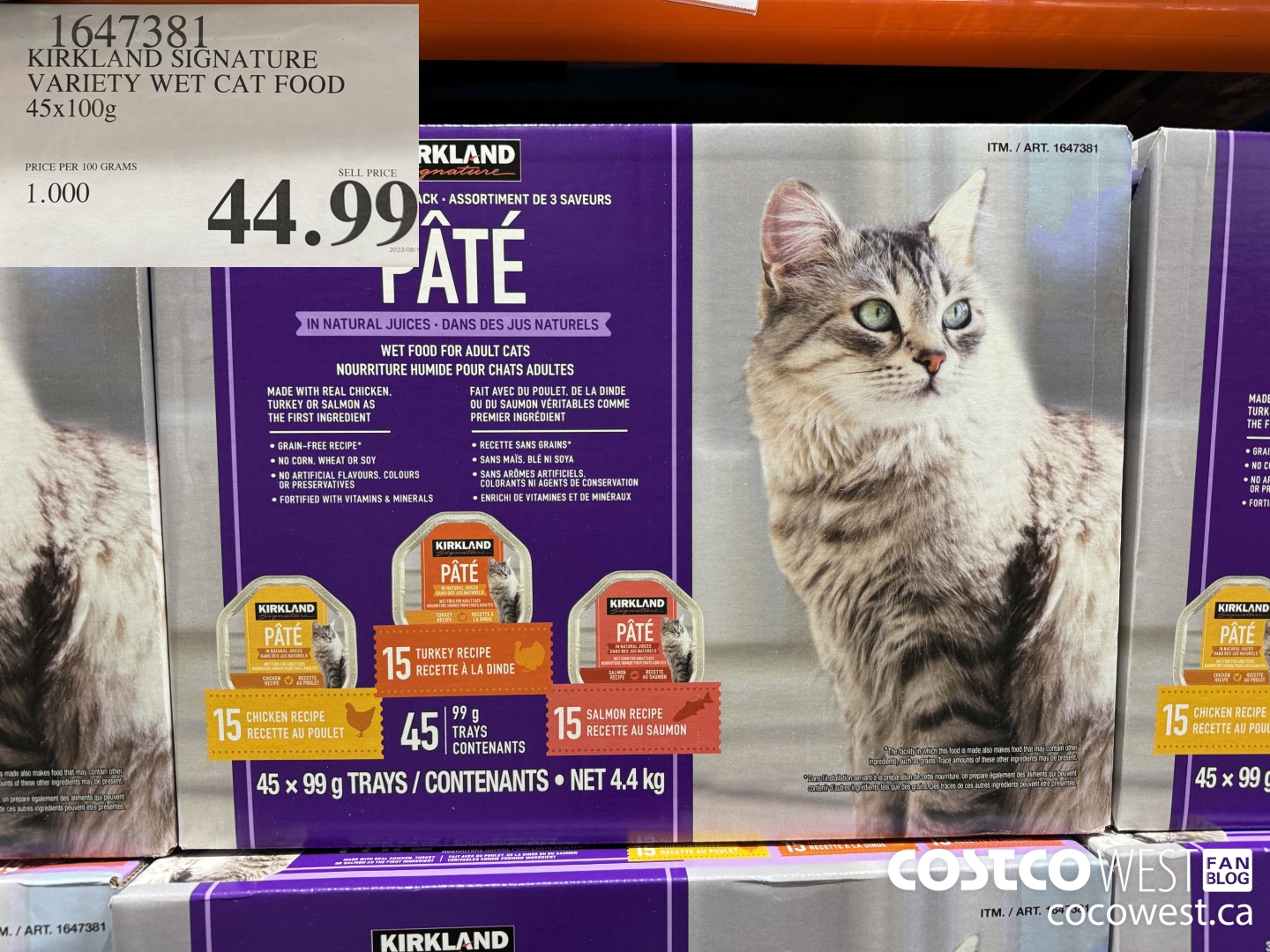 Costco cat wet food hotsell