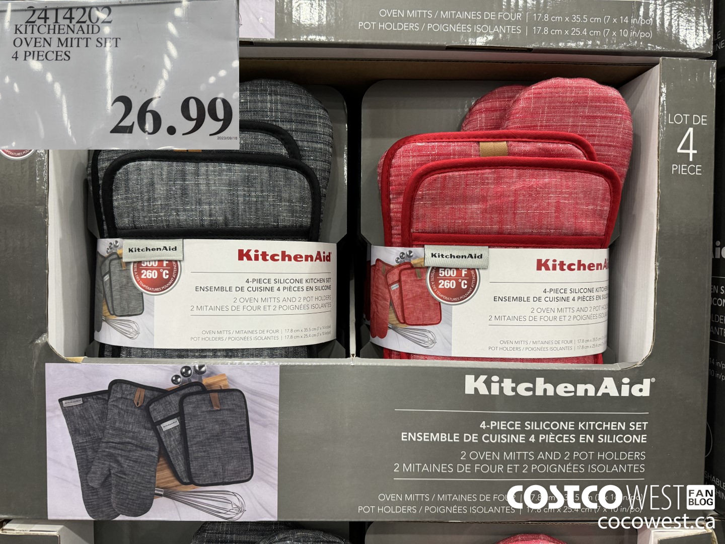 Costco Sale Item Review KitchenAid 4-Piece Silicone Kitchen Set 2
