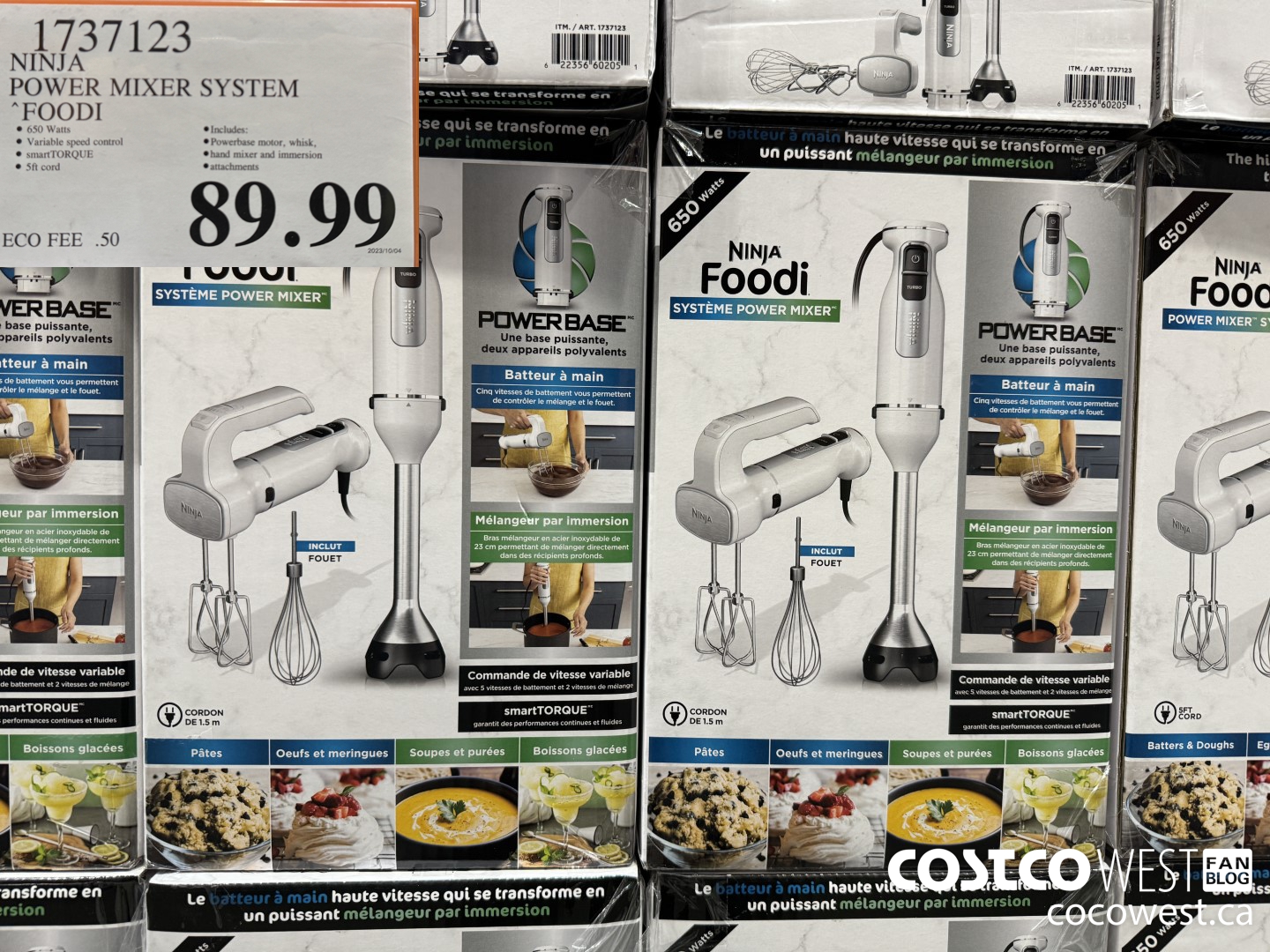 1737123 NINJA POWER MIXER SYSTEM FOODI $89.99