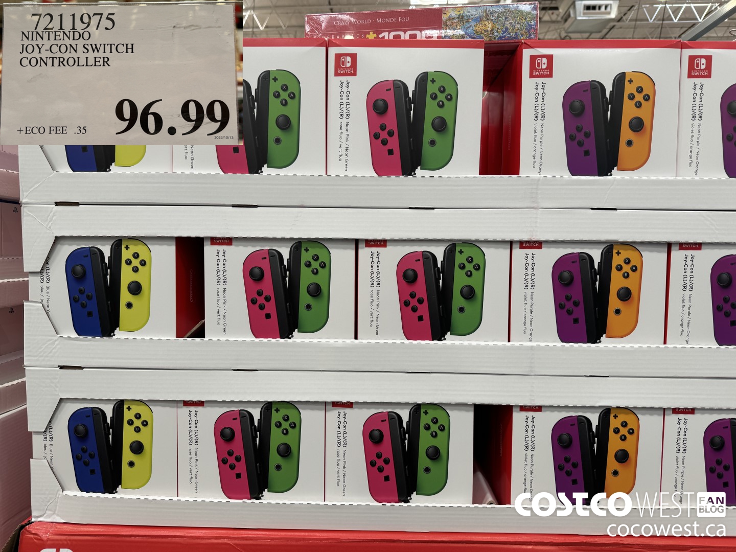 7211975 NINTENDO JOY-CON SWITCH CONTROLLER $96.99