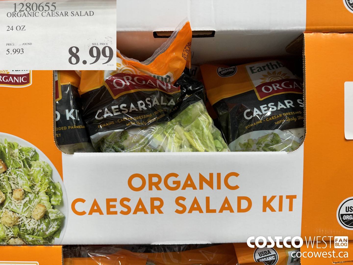 Marketside Caesar Chopped Salad Kit, 8.8 oz Bag, Fresh