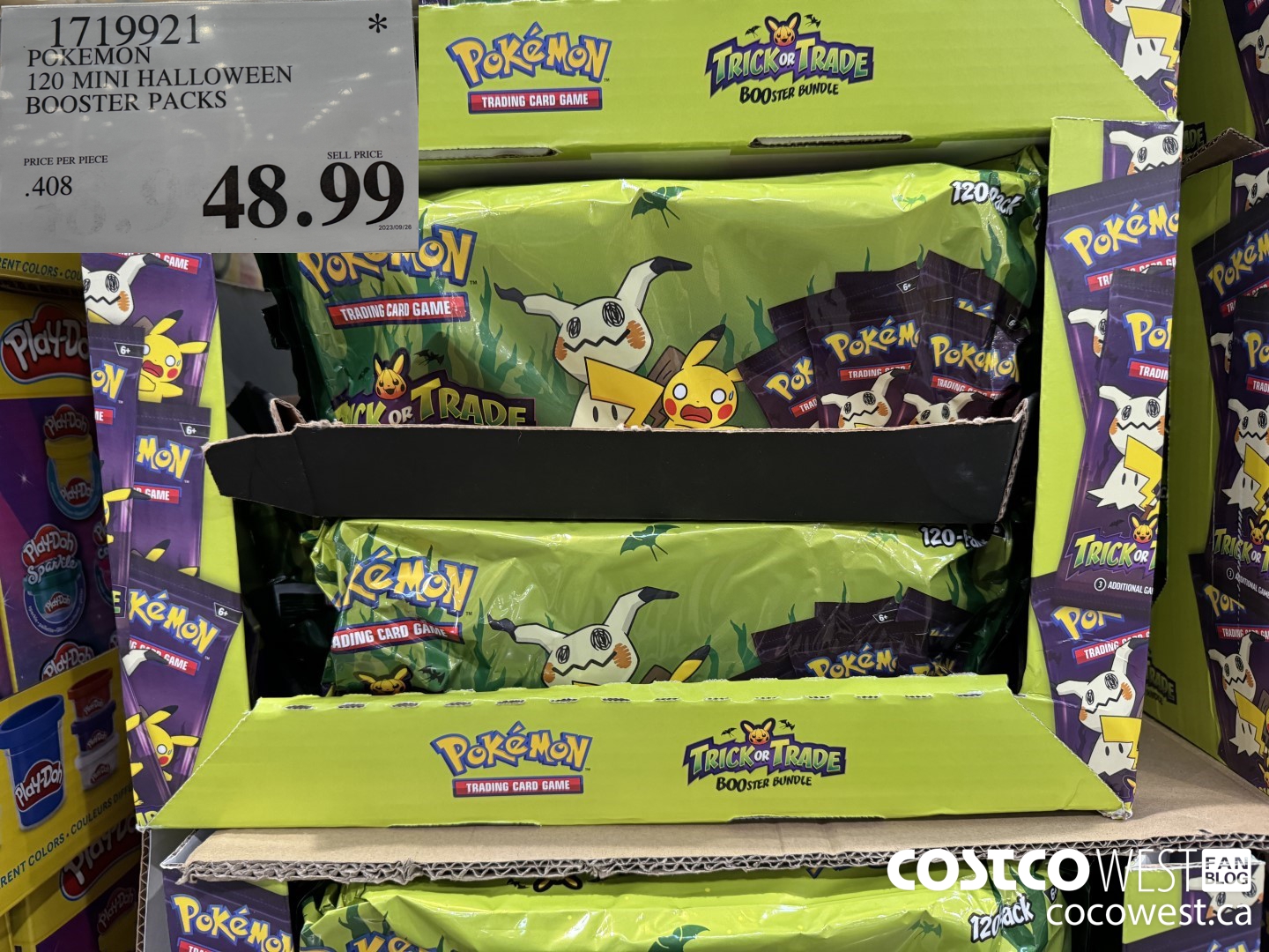 1719921 POKEMON 120 MINI HALLOWEEN BOOSTER PACKS $48.99