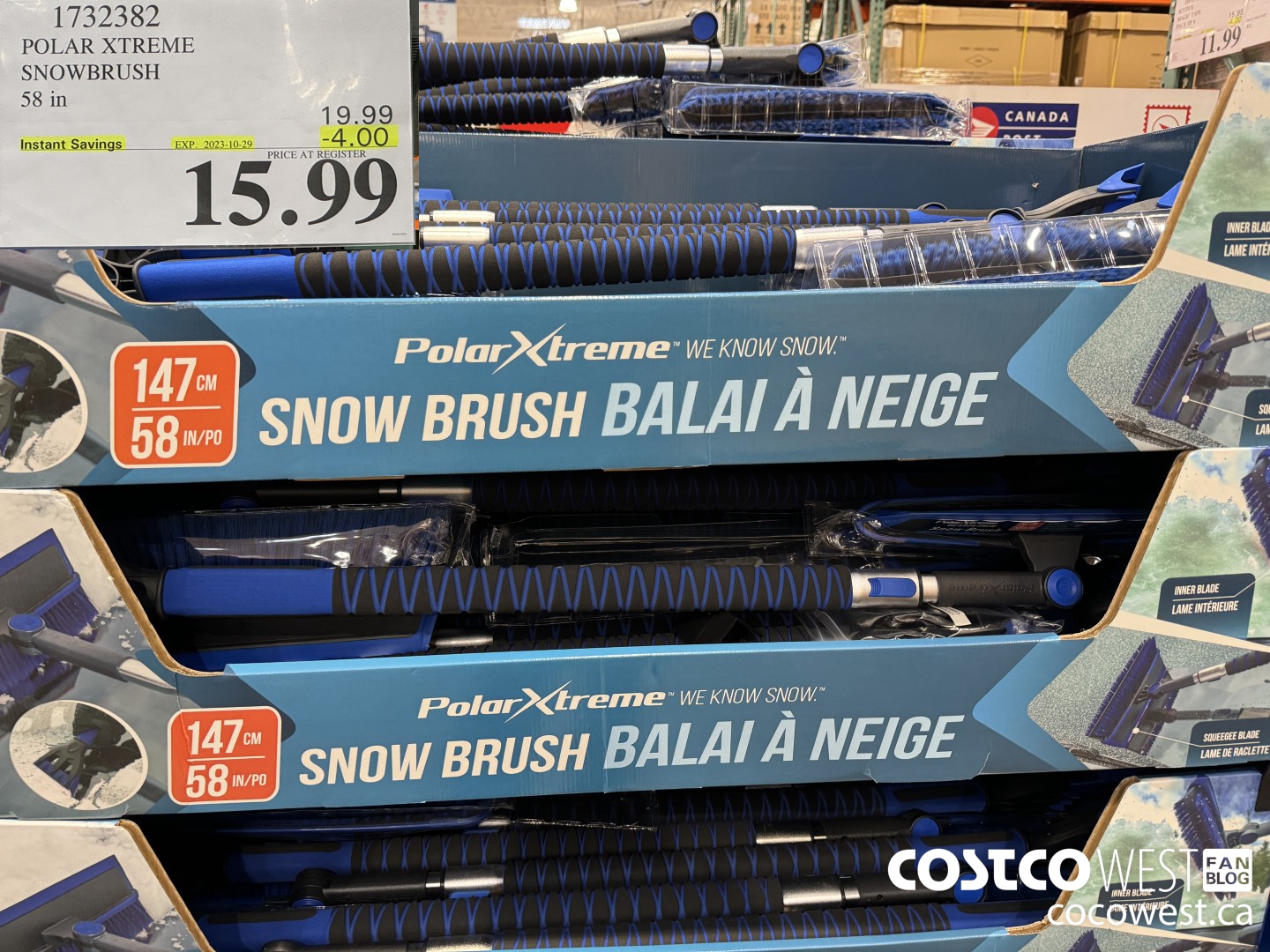 1732382 POLAR XTREME SNOWBRUSH 58 IN ($4.00 INSTANT SAVINGS EXPIRES ON 2023-10-29) $15.99