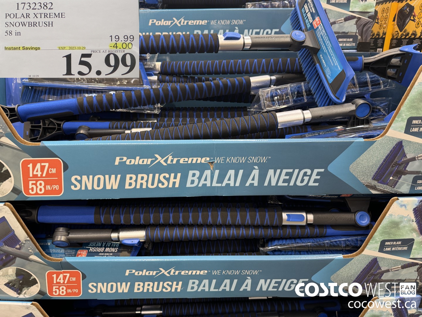 Polar Xtreme 58” Snowbrush 2-pack