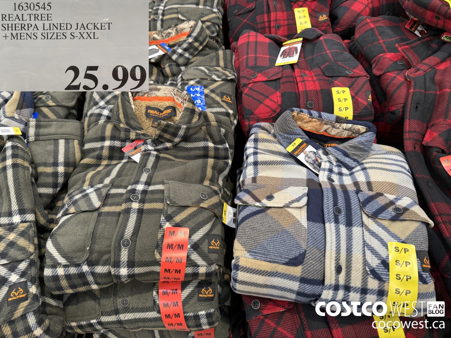 Costco mens 2024 flannel jacket