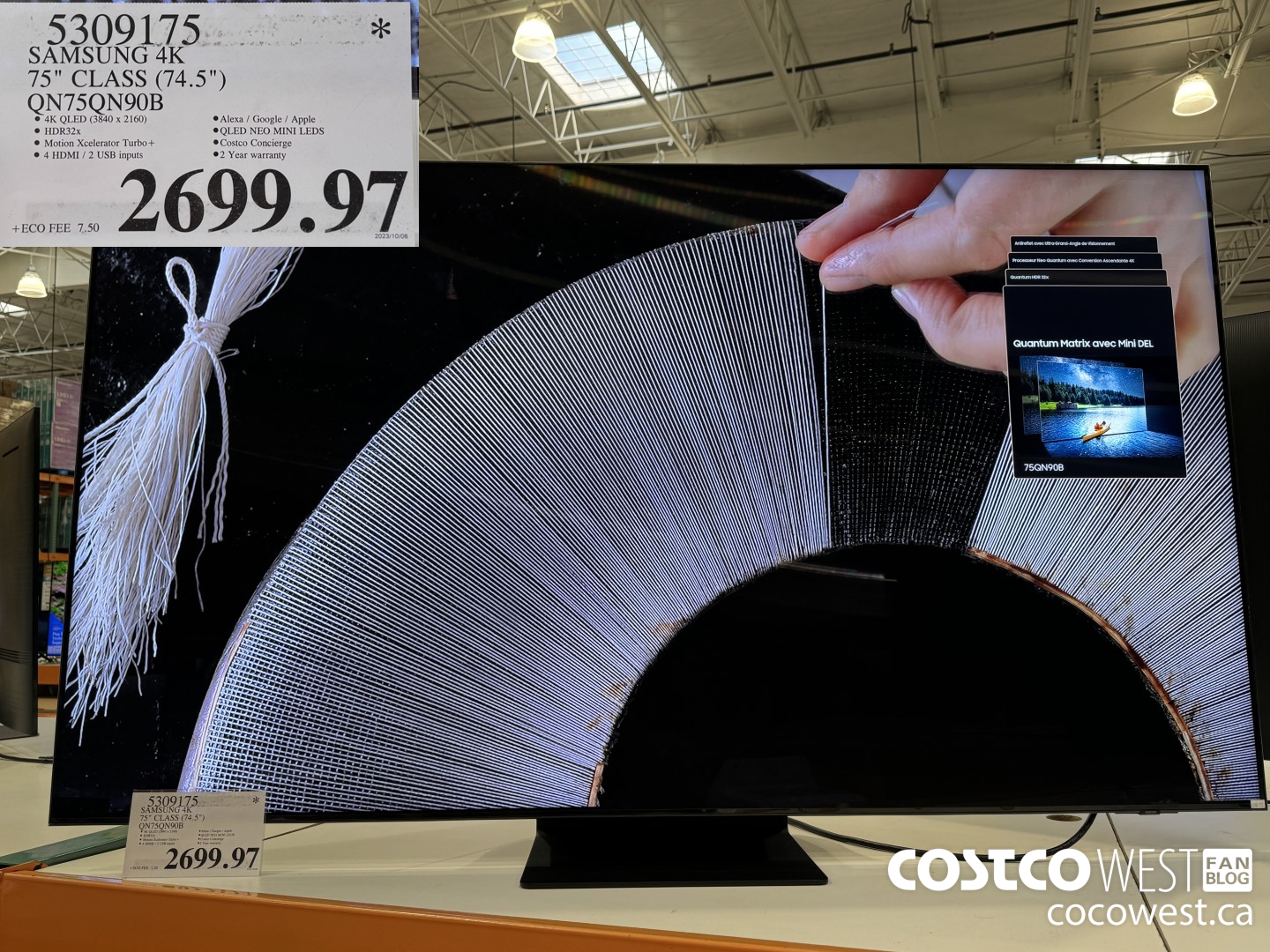 5309175 SAMSUNG 4K 75