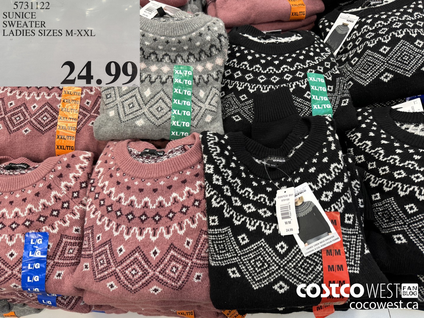 Costco discount chandail femme