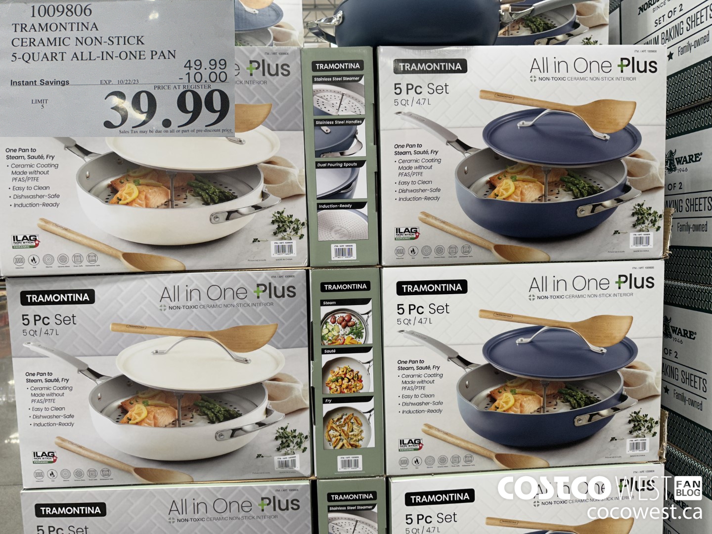 Costco Tramontina 5-Quart All-In-One Ceramic Non-Stick Pan 49.99