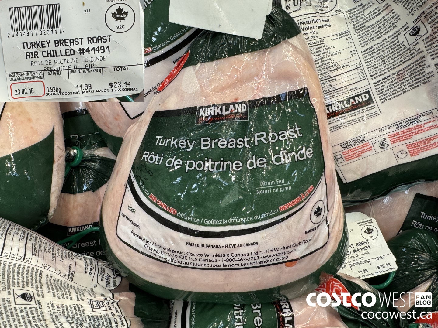 41491 TURKEY BREAST ROAST $11.99