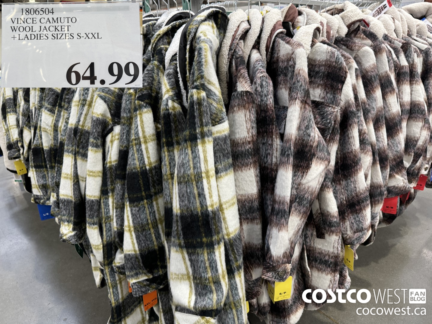 1806504 VINCE CAMUTO WOOL JACKET LADIES SIZES S-XXL $64.99