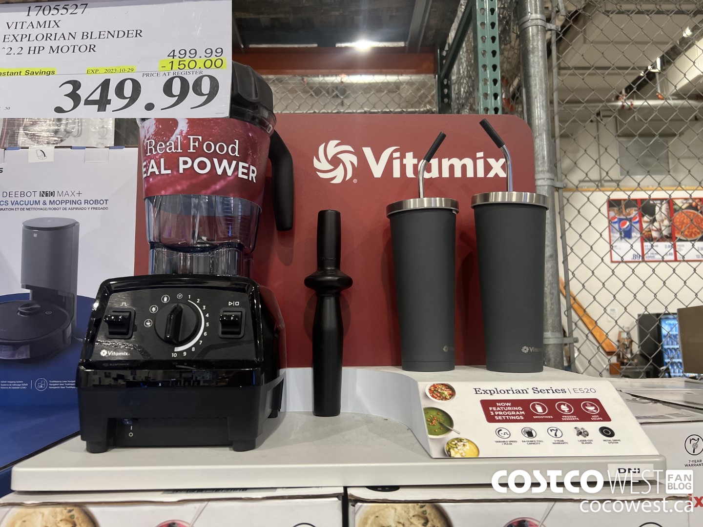 1705527 VITAMIX EXPLORIAN BLENDER 2.2 HP MOTOR ($150.00 INSTANT SAVINGS EXPIRES ON 2023-10-29) $349.99