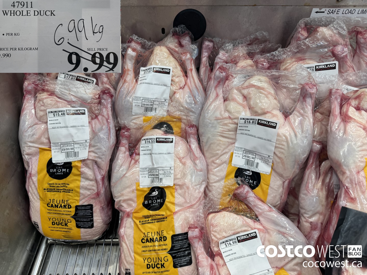 47911 WHOLE DUCK $6.99