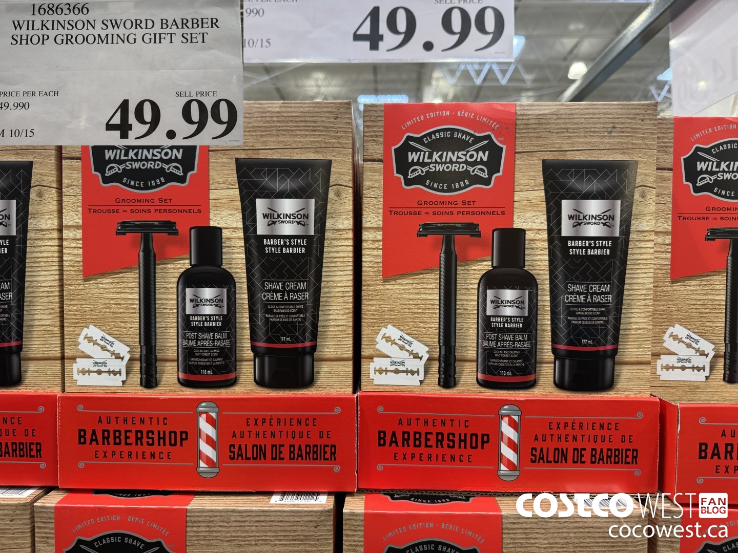 1686366 WILKINSON SWORD BARBER SHOP GROOMING GIFT SET $49.99
