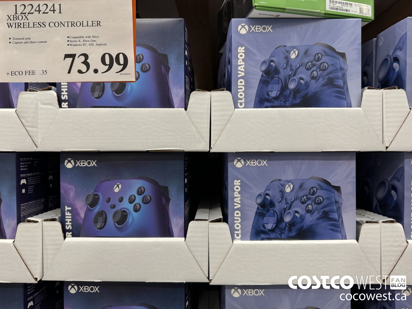 1224241 XBOX WIRELESS CONTROLLER $73.99