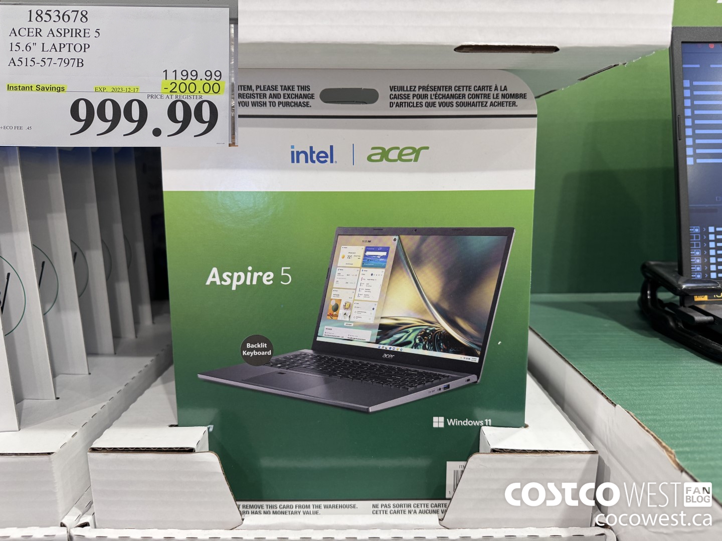 1853678 ACER ASPIRE 5 15.6