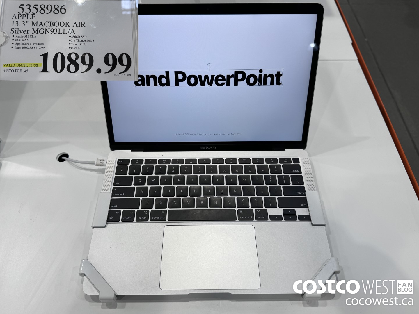 5358986 APPLE MACBOOK AIR 13.3