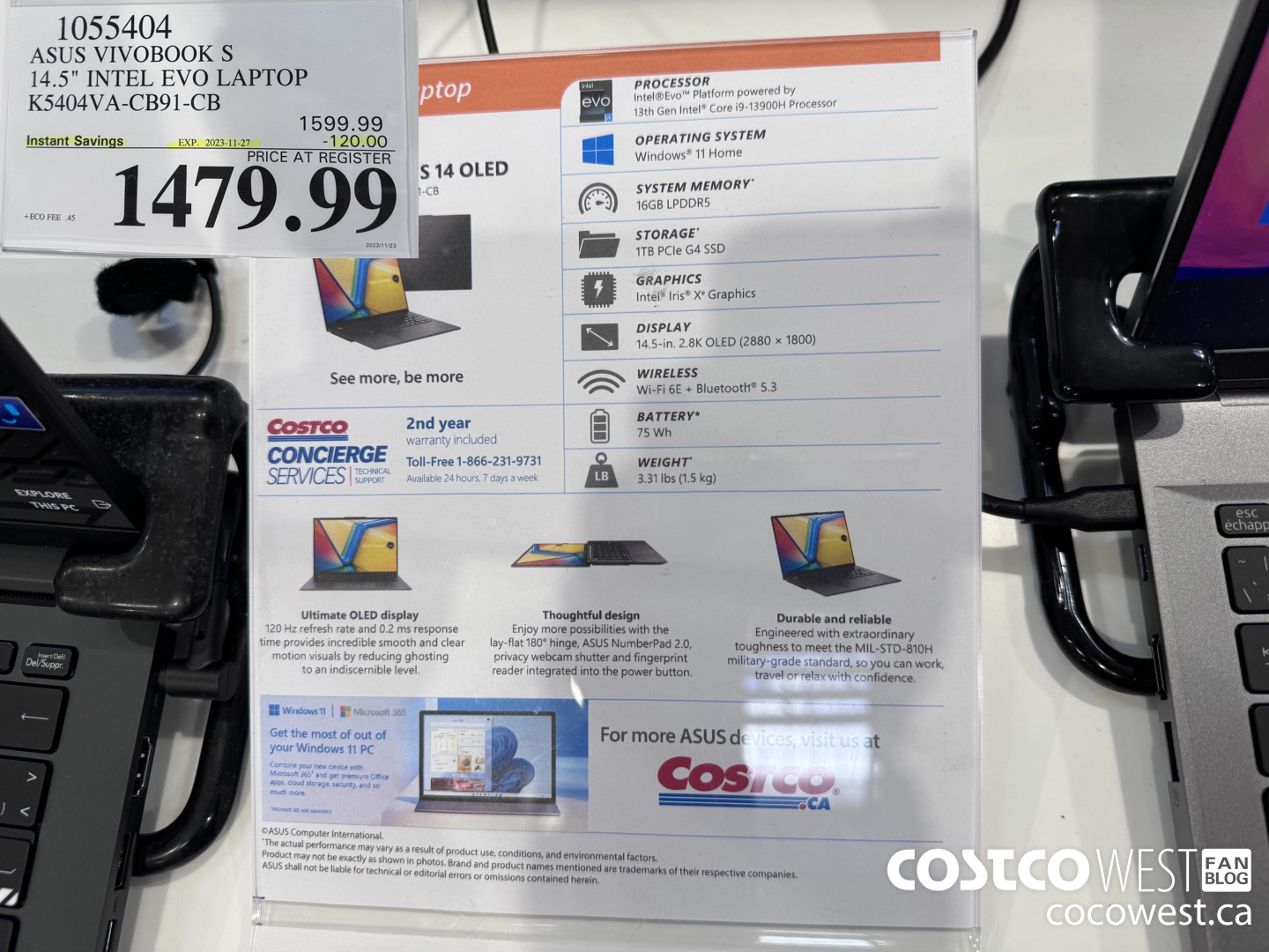 1055404 ASUS VIVOBOOK S 14.5