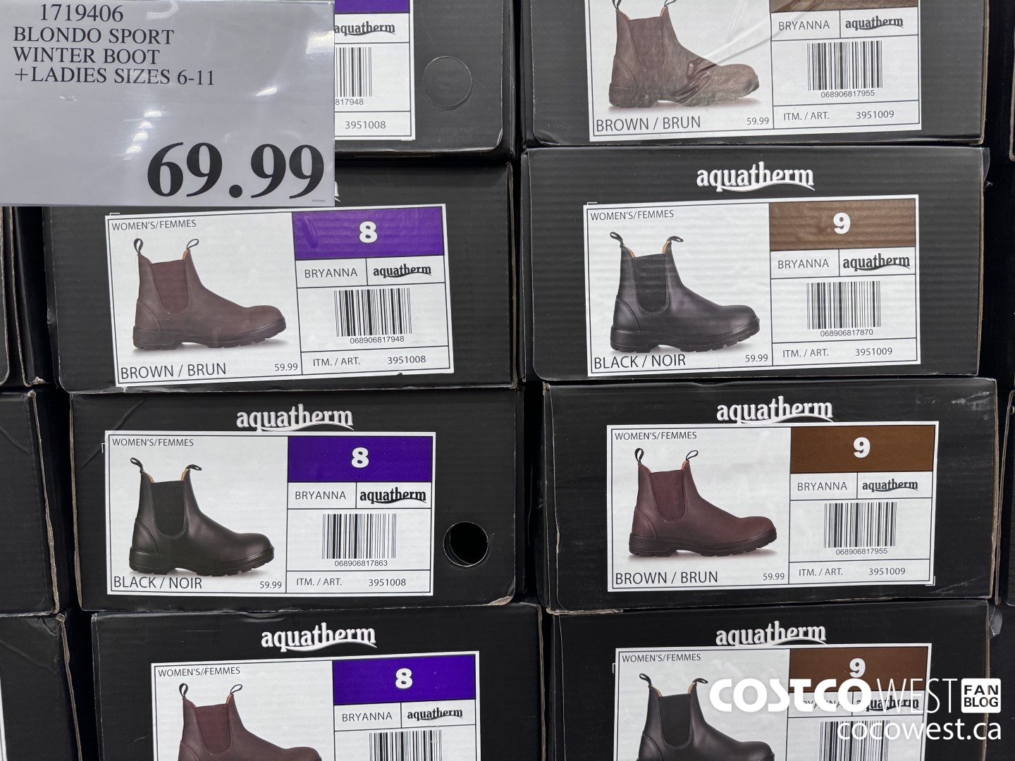 1719406 BLONDO SPORT WINTER BOOT LADIES SIZES 6-11 $69.99