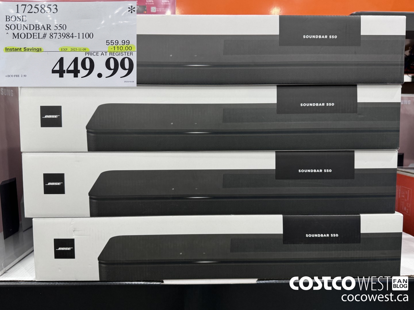 Bose soundbar 500 store costco