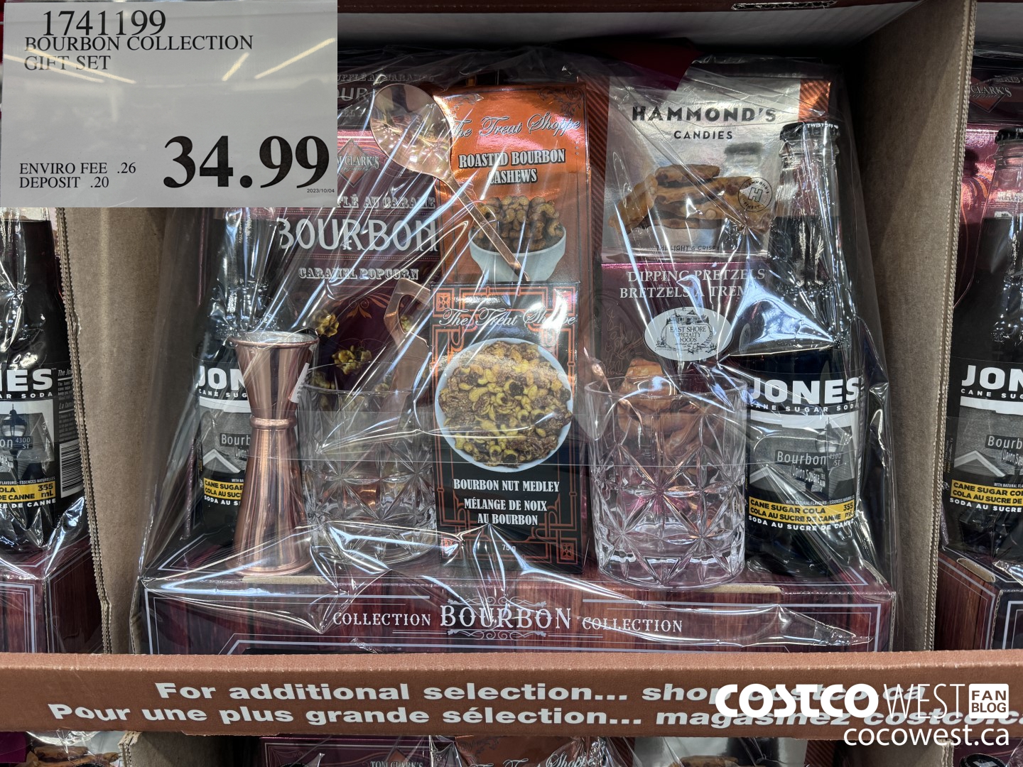 1741199 BOURBON COLLECTION GIFT SET $34.99