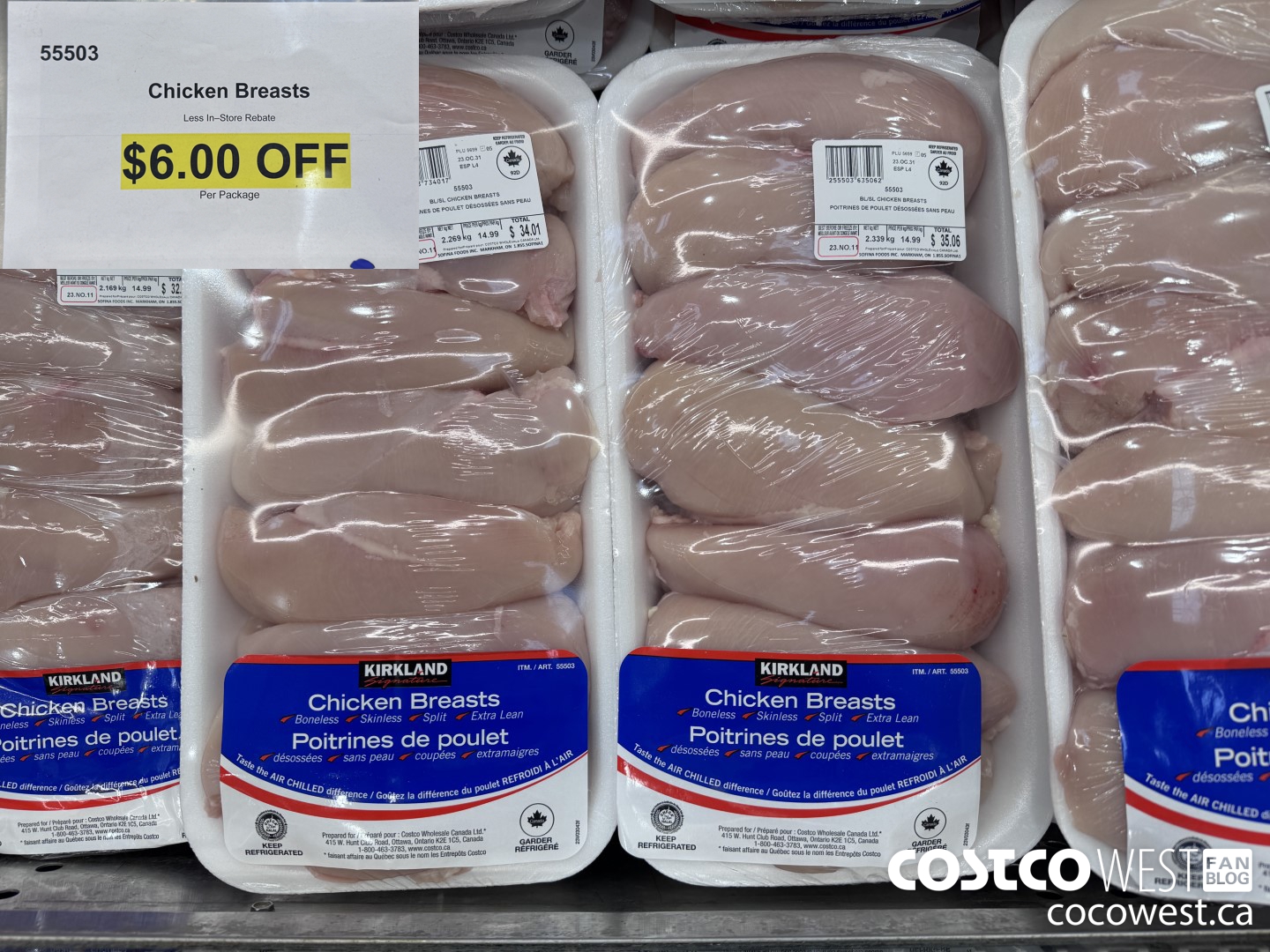 55503 CHICKEN BREAST ($6.00 INSTANT SAVINGS)