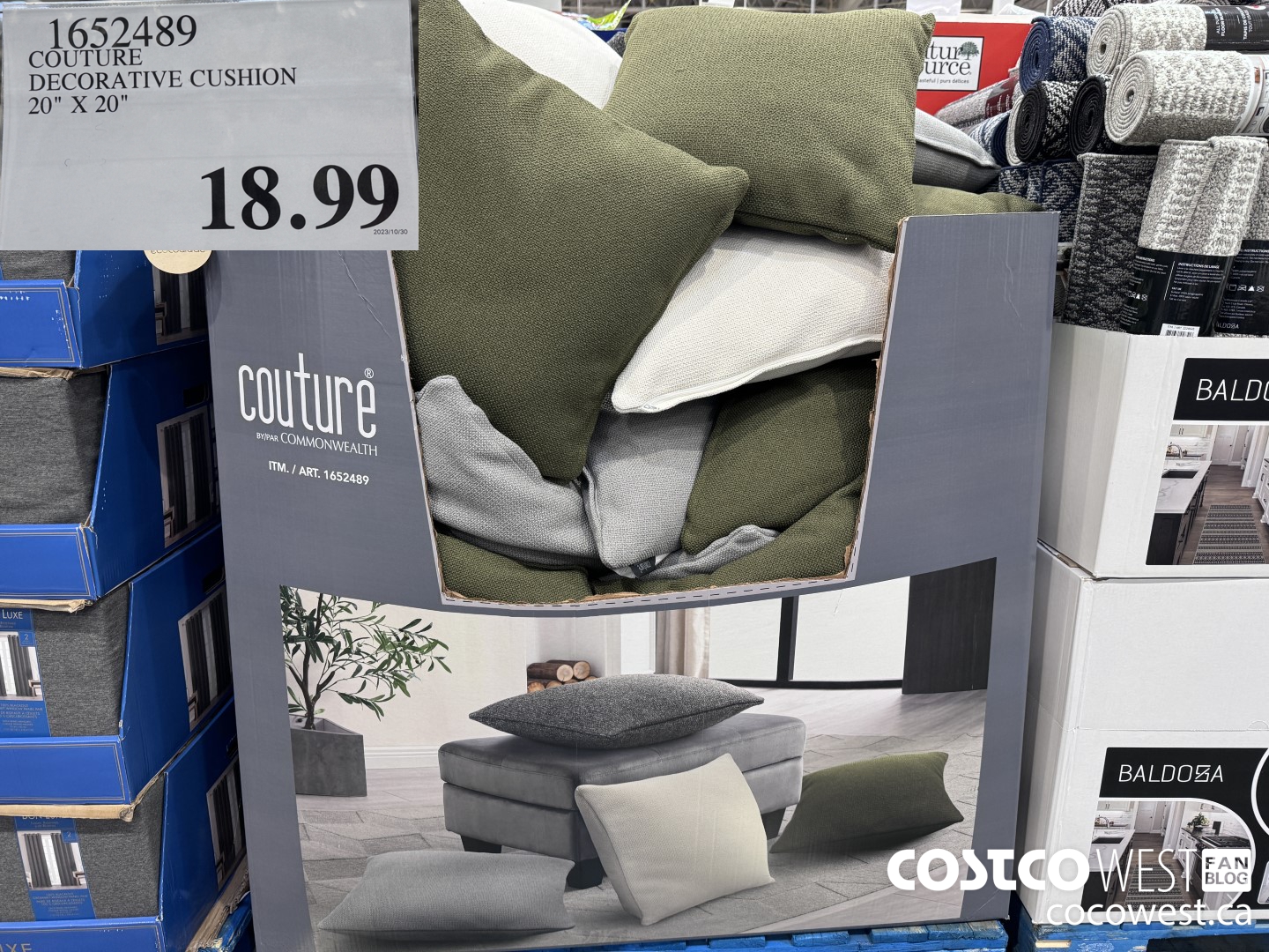 1652489 COUTURE DECORATIVE CUSHION 20