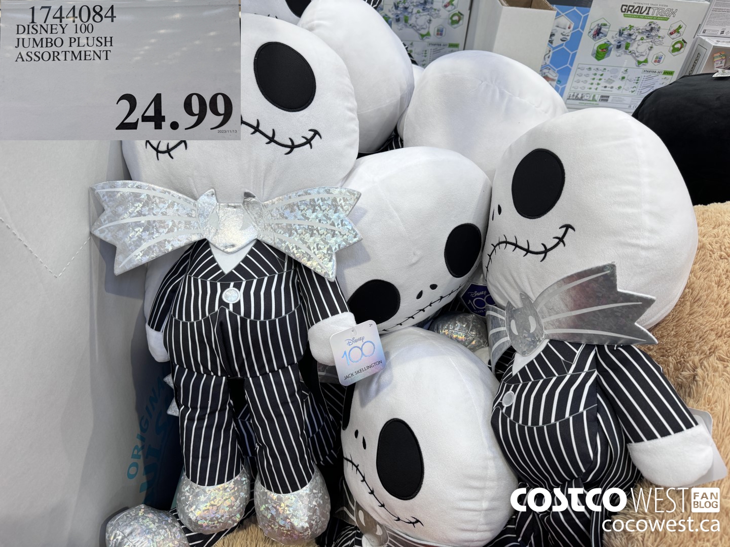 1744084 DISNEY 100 JUMBO PLUSH ASSORTMENT $24.99