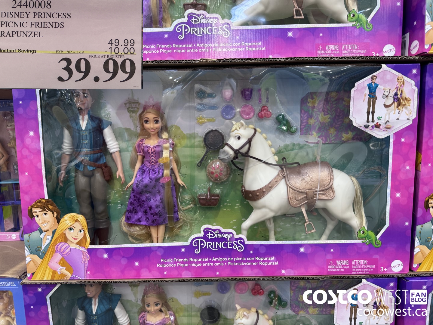 2440008 DISNEY PRINCESS PICNIC FRIENDS RAPUNZEL ($10.00 INSTANT SAVINGS EXPIRES ON 2023-11-19) $39.99