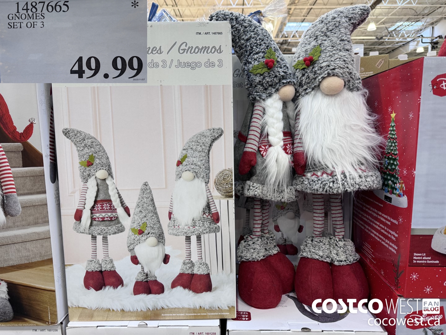1487665 GNOMES SET OF 3 $49.99