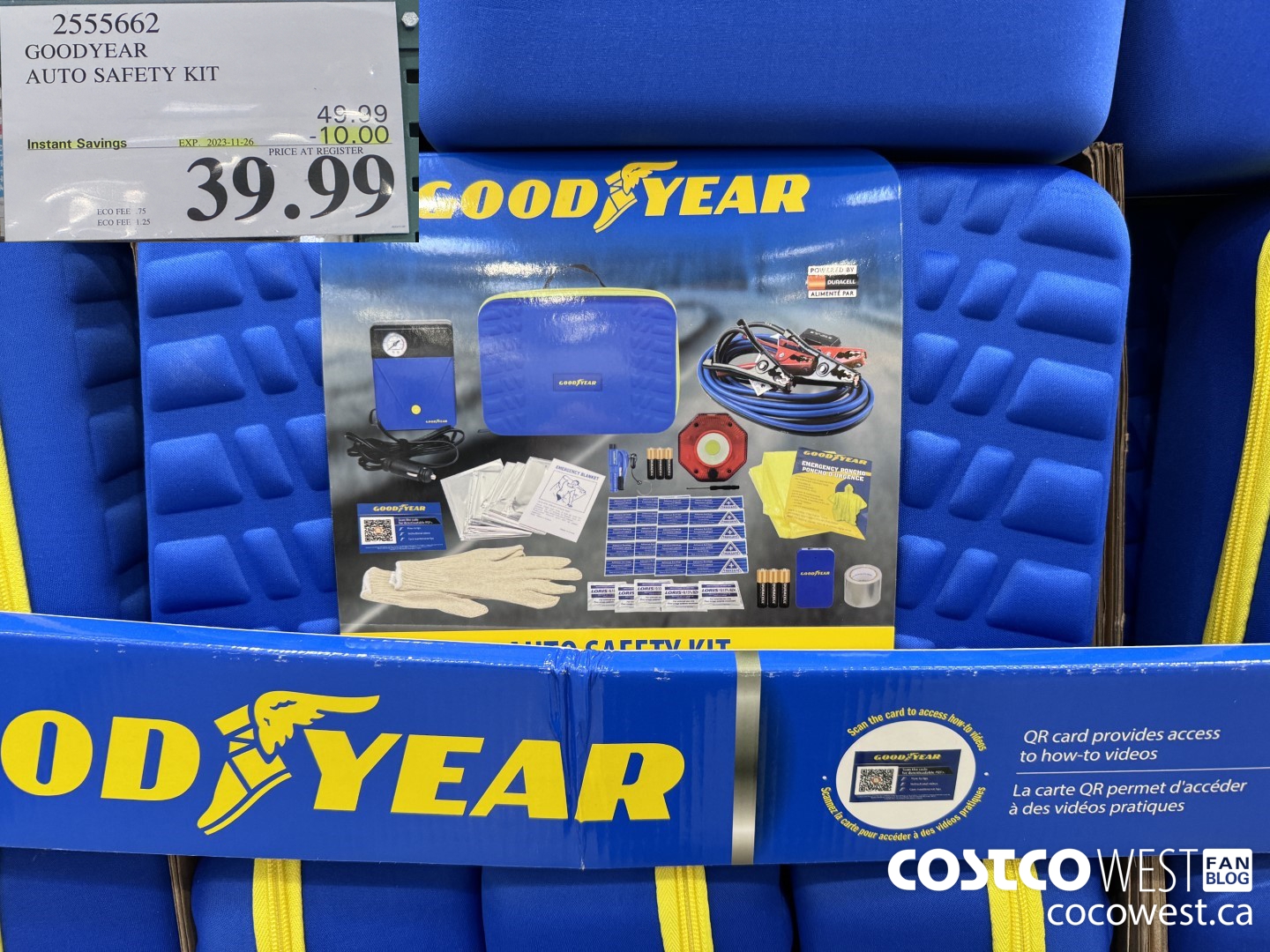2555662 GOODYEAR AUTO SAFETY KIT ($10.00 INSTANT SAVINGS EXPIRES ON 2023-11-26) $39.99