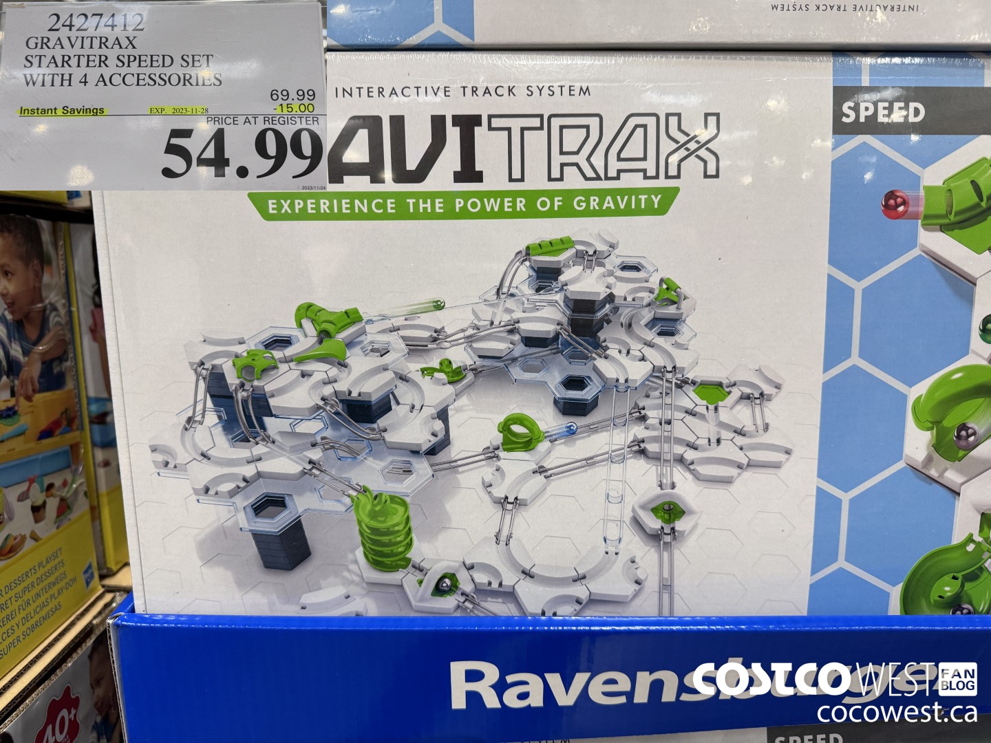 2427412 GRAVITRAX STARTER SPEED SET WITH 4 ACCESSORIES ($15.00 INSTANT SAVINGS EXPIRES ON 2023-11-28) $54.99