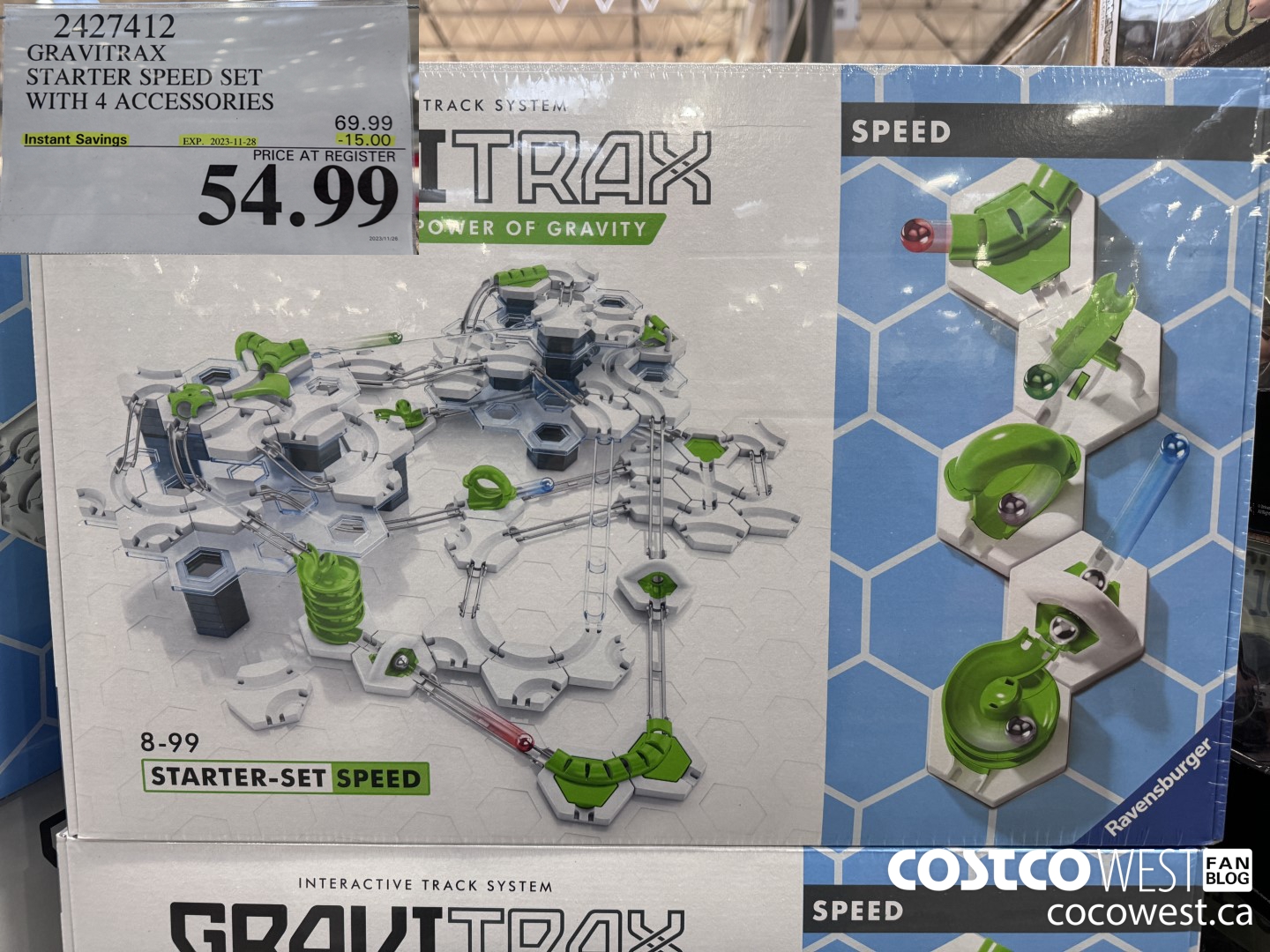 2427412 GRAVITRAX STARTER SPEED SET WITH 4 ACCESSORIES ($15.00 INSTANT SAVINGS EXPIRES ON 2023-11-28) $54.99