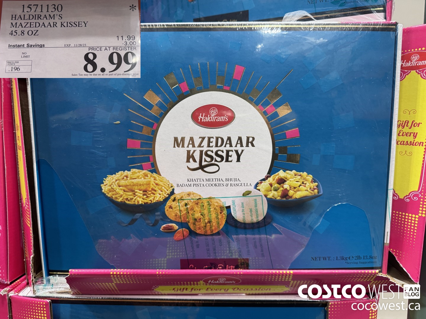 1571130 HALDIRAM'S MAZEDAAR KISSEY 45.8 OZ ($3.00 INSTANT SAVINGS EXPIRES ON 2023-11-28) $8.99