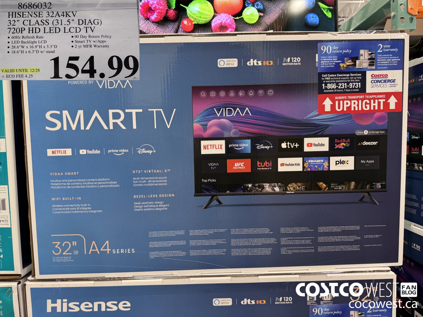 8686032 HISENSE 32A4KV 32