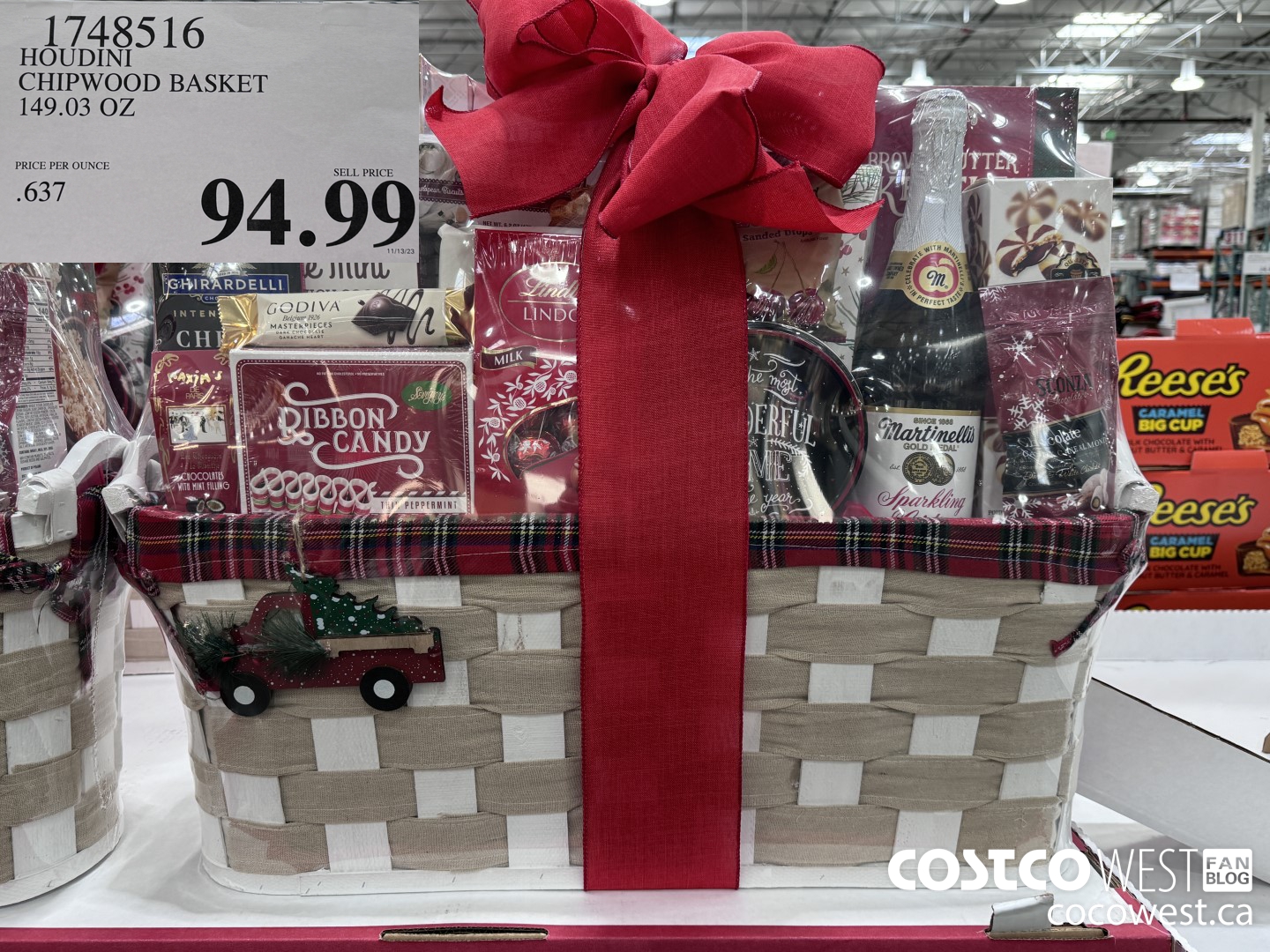 1748516 HOUDINI CHIPWOOD BASKET 149.03 OZ $94.99