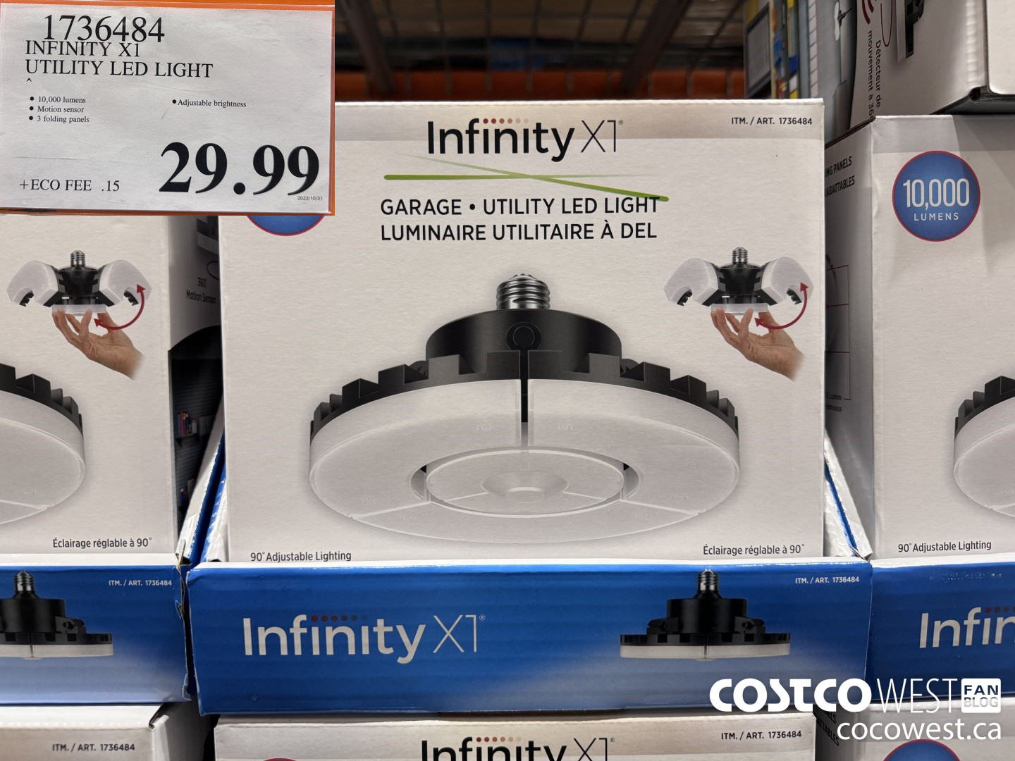 1736484 INFINITY X1 UTILITY LED LIGHT $29.99