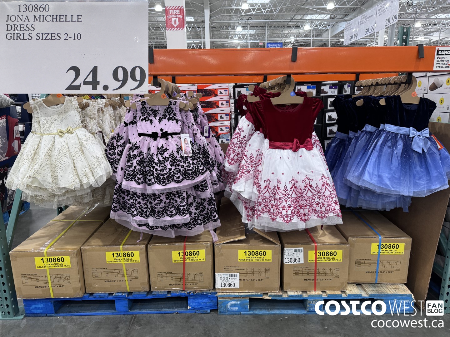 130860 JONA MICHELLE DRESS GIRLS SIZES 2-10 $24.99