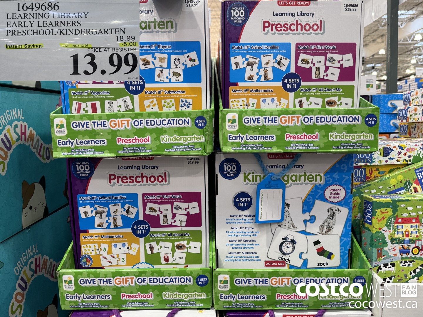 1649686 LEARNING LIBRARY EARLY LEARNERS PRESCHOOL/KINDERGARTEN ($5.00 INSTANT SAVINGS EXPIRES ON 2023-12-03) $13.99