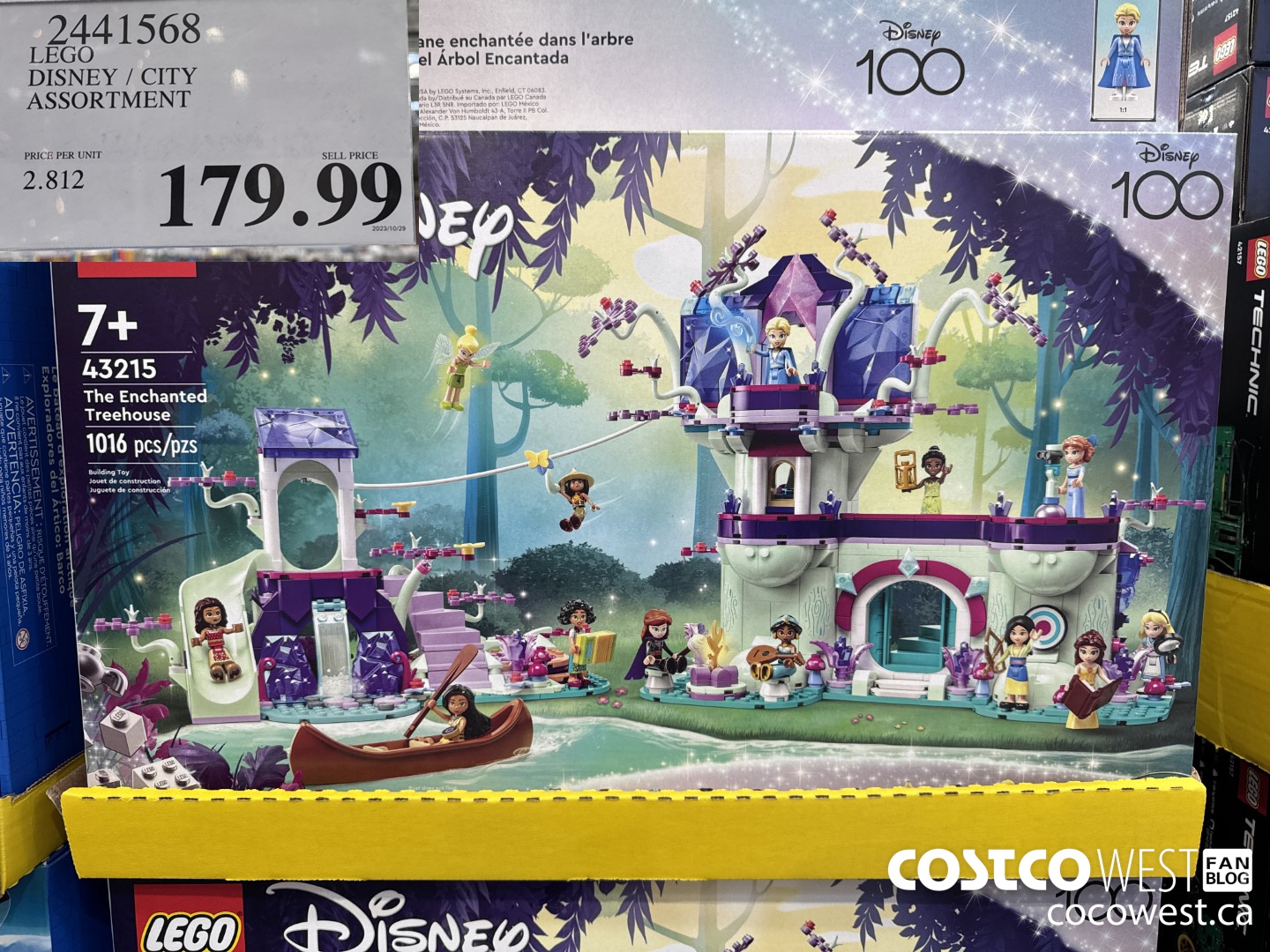 2441568 LEGO DISNEY / CITY ASSORTMENT $179.99