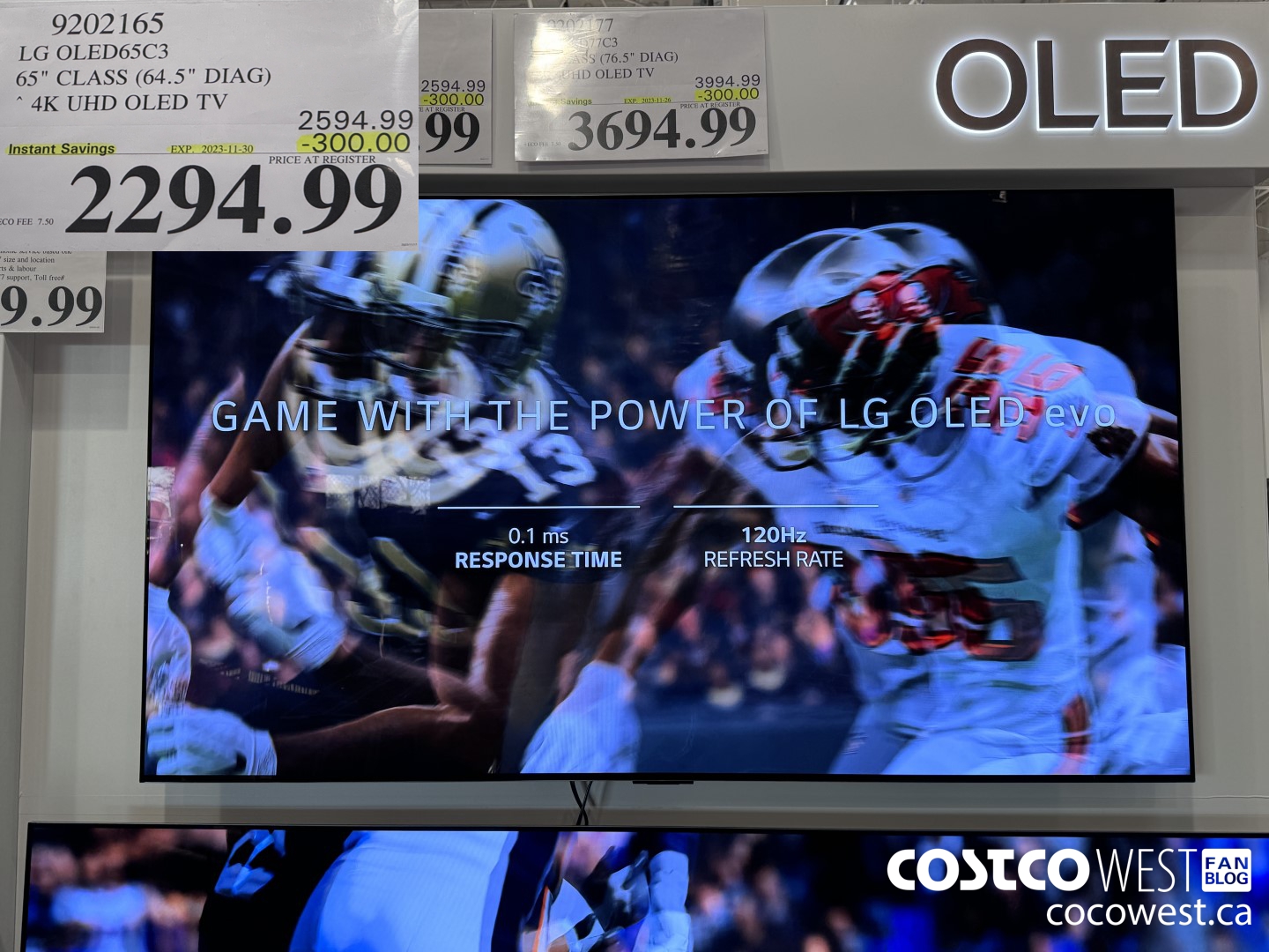 9202165 LG OLED65C3 65