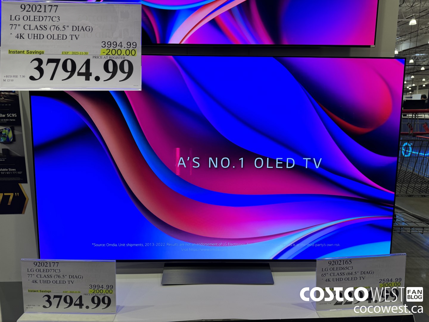 9202177 LG OLED77C3 77