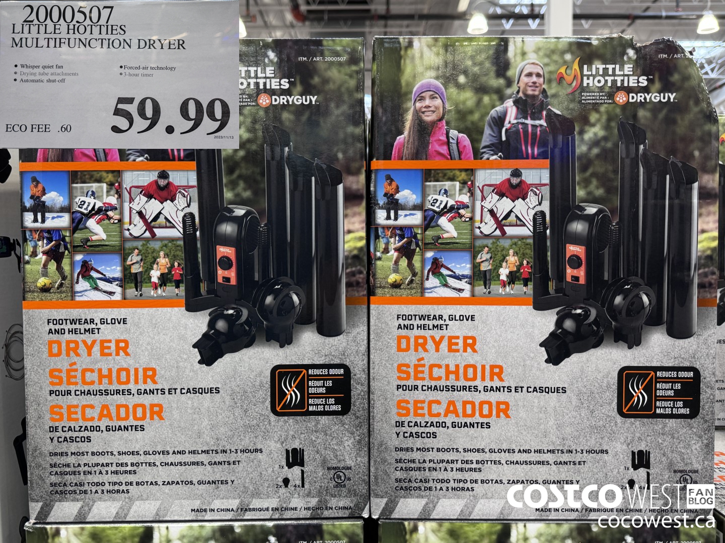 2000507 LITTLE HOTTIES MULTIFUNCTION DRYER $59.99