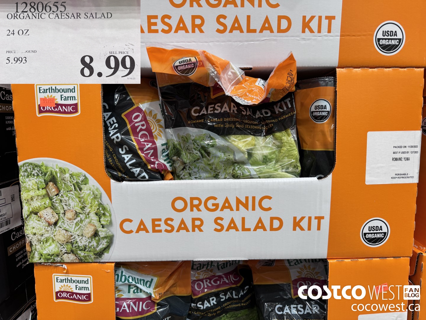 Bellingham, Washington Costco - 2023-11-28 Food Items - Costco West Fan ...