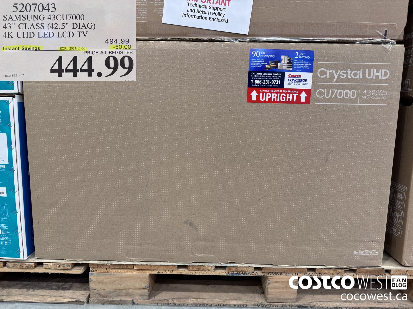 5207043 SAMSUNG 43CU7000 43